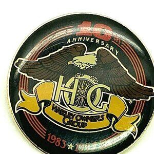 Harley Davidson Owners Group Eagle Anniversary Pin